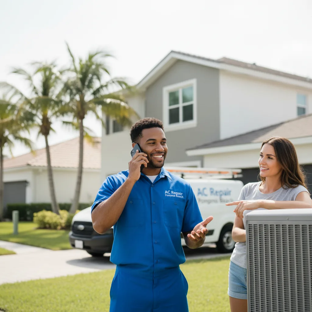 AC Repair Pompano Beach customer support in Kindred